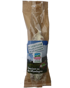 Saucisson sec de montagne