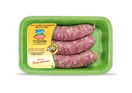 Gamme Saucisses à cuire Montagne